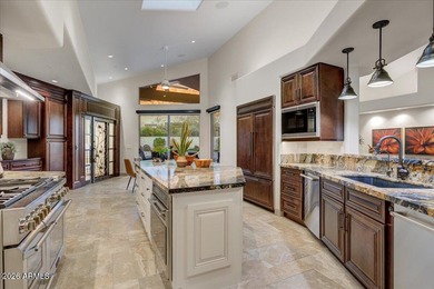 Stunning single-level residence where refined luxury meets on The Estancia Club in Arizona - for sale on GolfHomes.com, golf home, golf lot