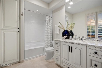 Stunning single-level residence where refined luxury meets on The Estancia Club in Arizona - for sale on GolfHomes.com, golf home, golf lot