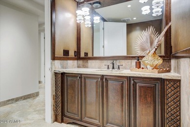 Stunning single-level residence where refined luxury meets on The Estancia Club in Arizona - for sale on GolfHomes.com, golf home, golf lot