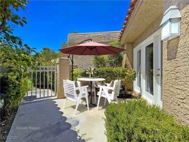 Luxury guard gated private townhome with stunning golf course on Spanish Trail Golf and Country Club in Nevada - for sale on GolfHomes.com, golf home, golf lot