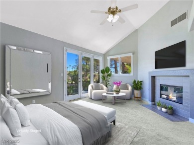Luxury guard gated private townhome with stunning golf course on Spanish Trail Golf and Country Club in Nevada - for sale on GolfHomes.com, golf home, golf lot