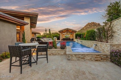 Stunning single-level residence where refined luxury meets on The Estancia Club in Arizona - for sale on GolfHomes.com, golf home, golf lot