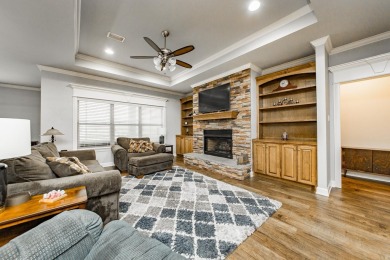 What a VIEW of the lake-pure serenity!  Enjoy this custom home on Greystone Country Club in Arkansas - for sale on GolfHomes.com, golf home, golf lot