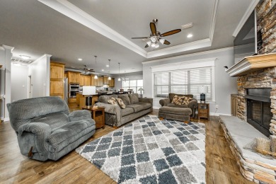 What a VIEW of the lake-pure serenity!  Enjoy this custom home on Greystone Country Club in Arkansas - for sale on GolfHomes.com, golf home, golf lot