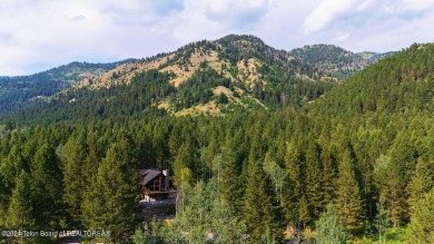 Custom-built new construction home nestled among the trees of on Star Valley RV Golf Course in Wyoming - for sale on GolfHomes.com, golf home, golf lot