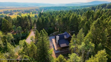 Custom-built new construction home nestled among the trees of on Star Valley RV Golf Course in Wyoming - for sale on GolfHomes.com, golf home, golf lot