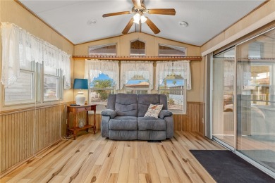 Enjoy comfortable, resort-style living in this fully furnished on Riverview Golf Course in Arizona - for sale on GolfHomes.com, golf home, golf lot