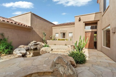 This golf course unit is a rare offering in the Tapadero on The Country Club At DC Ranch in Arizona - for sale on GolfHomes.com, golf home, golf lot