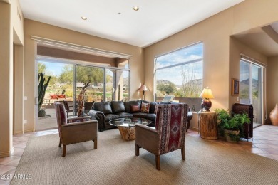 This golf course unit is a rare offering in the Tapadero on The Country Club At DC Ranch in Arizona - for sale on GolfHomes.com, golf home, golf lot