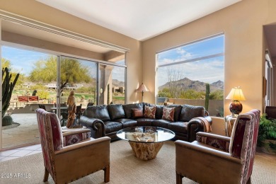 This golf course unit is a rare offering in the Tapadero on The Country Club At DC Ranch in Arizona - for sale on GolfHomes.com, golf home, golf lot