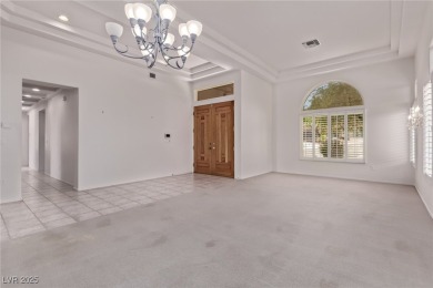 Step through 10-foot entry doors into vaulted ceilings  enjoy on Highland Falls Golf Club in Nevada - for sale on GolfHomes.com, golf home, golf lot