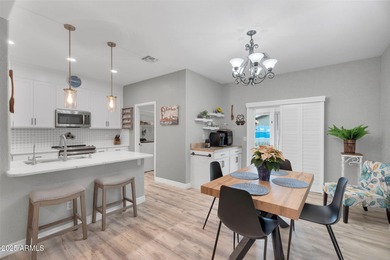 Welcome home to this beautifully upgraded residence located in on The Golf Club At Johnson Ranch in Arizona - for sale on GolfHomes.com, golf home, golf lot