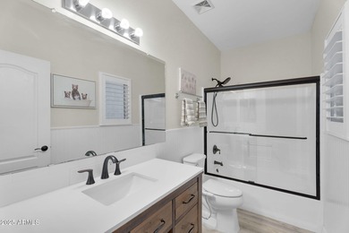 Welcome home to this beautifully upgraded residence located in on The Golf Club At Johnson Ranch in Arizona - for sale on GolfHomes.com, golf home, golf lot