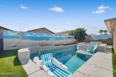 Welcome home to this beautifully upgraded residence located in on The Golf Club At Johnson Ranch in Arizona - for sale on GolfHomes.com, golf home, golf lot