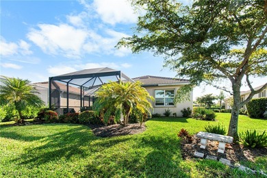 Wow! Lovely partially furnished Milan floorplan lakefront home on Pelican Preserve Golf Club in Florida - for sale on GolfHomes.com, golf home, golf lot