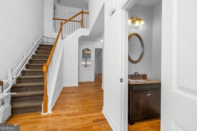 Tee off your day just steps from home in this family-friendly on Bear Creek Golf Club Inc in Georgia - for sale on GolfHomes.com, golf home, golf lot