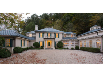 This beautiful chateau-style home is situated on 2.2 acres on The Greenbrier Resort - Greenbrier Course in West Virginia - for sale on GolfHomes.com, golf home, golf lot