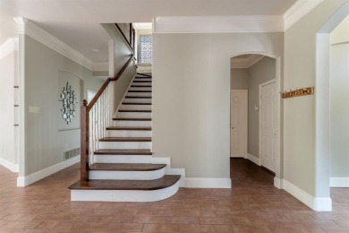 This charming 4-bedroom, 2.5-bath home overlooking the 15th tee on Thorntree Country Club in Texas - for sale on GolfHomes.com, golf home, golf lot
