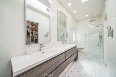Sweeping panoramic golf course views!! Beautiful modern on Lomas Santa Fe Country Club in California - for sale on GolfHomes.com, golf home, golf lot