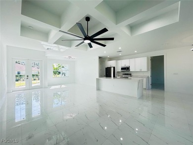 Gorgeous corner lot home. 3 bedrooms 3 full bathrooms, 2 car on Lehigh Resort Club in Florida - for sale on GolfHomes.com, golf home, golf lot