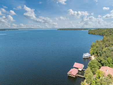 WATERFRONT LOT WITH AMAZING BOATHOUSE IN EAGLE'S BLUFF on Eagles Bluff Golf Course in Texas - for sale on GolfHomes.com, golf home, golf lot