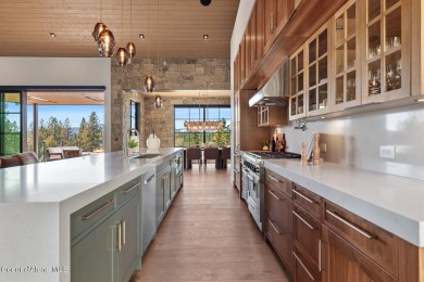 Estate 114 is a stunning 7,235-square-foot contemporary retreat on Gozzer Ranch Golf and Lake Club in Idaho - for sale on GolfHomes.com, golf home, golf lot