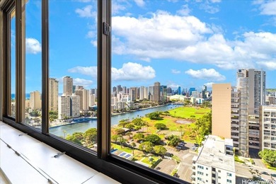 Welcome to this high floor, beautiful and bright corner unit at on Ala Wai Golf Course in Hawaii - for sale on GolfHomes.com, golf home, golf lot