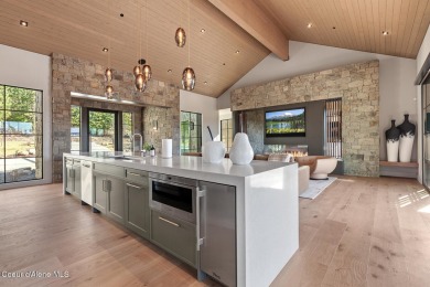 Estate 114 is a stunning 7,235-square-foot contemporary retreat on Gozzer Ranch Golf and Lake Club in Idaho - for sale on GolfHomes.com, golf home, golf lot