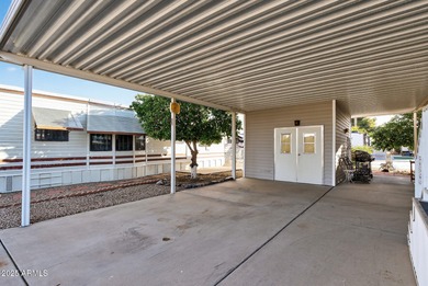 Rare Opportunity! Own both the park model and the LAND! Check on Pueblo Golf Course in Arizona - for sale on GolfHomes.com, golf home, golf lot