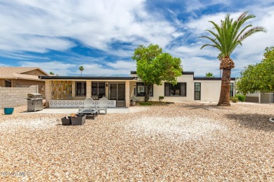 Charming single-level home in the sought-after Sun City is now on Sun City Riverview Golf Course in Arizona - for sale on GolfHomes.com, golf home, golf lot