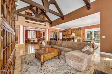 Pristine mountain views and golf course serenity out your back on Montreux Golf and Country Club in Nevada - for sale on GolfHomes.com, golf home, golf lot