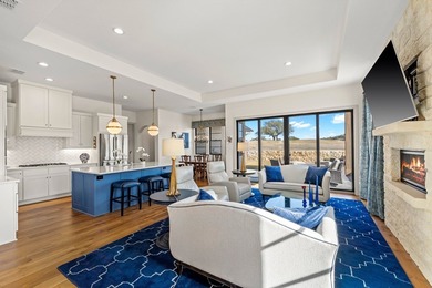 Experience luxury Hill Country living in this stunning rock & on The Club At Comanche Trace in Texas - for sale on GolfHomes.com, golf home, golf lot