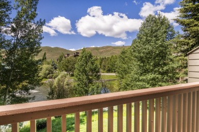 Enjoy amazing views from the expanded deck in this well oriented on Elkhorn Golf Club in Idaho - for sale on GolfHomes.com, golf home, golf lot