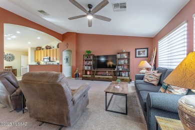 Model perfect 2BR/2BA/Den. Perfect retirement home, located in on Quail Creek Country Club  in Arizona - for sale on GolfHomes.com, golf home, golf lot