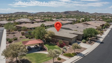 Located on a premium corner lot siding & backing open space on Estrella Mountain Ranch Golf Course in Arizona - for sale on GolfHomes.com, golf home, golf lot