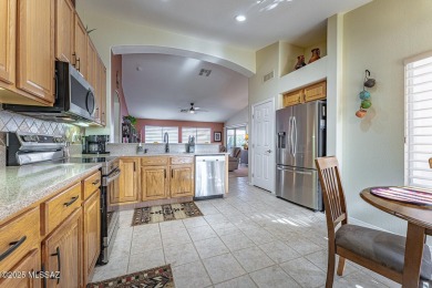 Model perfect 2BR/2BA/Den. Perfect retirement home, located in on Quail Creek Country Club  in Arizona - for sale on GolfHomes.com, golf home, golf lot