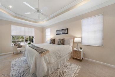 Move right in to this stunning Kingfisher model in the highly on Shadow Wood Country Club in Florida - for sale on GolfHomes.com, golf home, golf lot