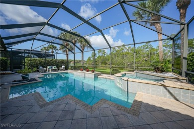 Move right in to this stunning Kingfisher model in the highly on Shadow Wood Country Club in Florida - for sale on GolfHomes.com, golf home, golf lot