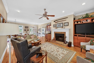 Such a warm, comfortable home, lit with a lot of natural light on The Golf Club At Cedar Creek in South Carolina - for sale on GolfHomes.com, golf home, golf lot
