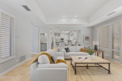 Welcome to this elegant single-level home featuring 3 bedrooms on Gainey Ranch Golf Club in Arizona - for sale on GolfHomes.com, golf home, golf lot