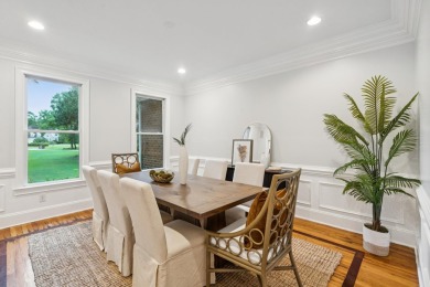 This distinguished two-story brick residence offers four on Dunes West Golf Club in South Carolina - for sale on GolfHomes.com, golf home, golf lot