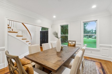 This distinguished two-story brick residence offers four on Dunes West Golf Club in South Carolina - for sale on GolfHomes.com, golf home, golf lot