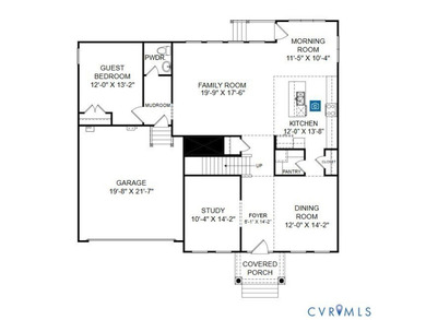 This home is MOVE-IN READY! The Bronte is a two-story home on Highlands Golfers Club in Virginia - for sale on GolfHomes.com, golf home, golf lot