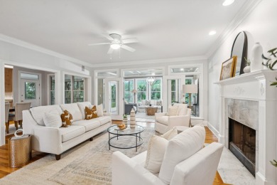This distinguished two-story brick residence offers four on Dunes West Golf Club in South Carolina - for sale on GolfHomes.com, golf home, golf lot