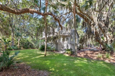This lovingly maintained low-country style home is set back from on The Seabrook Island Club in South Carolina - for sale on GolfHomes.com, golf home, golf lot