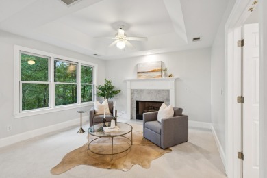 This distinguished two-story brick residence offers four on Dunes West Golf Club in South Carolina - for sale on GolfHomes.com, golf home, golf lot