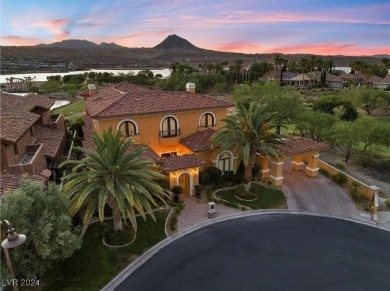 This masterpiece home offers LUXURIOUS LIVING & endless GOLF on South Shore At Lake Las Vegas in Nevada - for sale on GolfHomes.com, golf home, golf lot