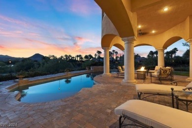 This masterpiece home offers LUXURIOUS LIVING & endless GOLF on South Shore At Lake Las Vegas in Nevada - for sale on GolfHomes.com, golf home, golf lot