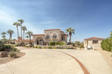 This one-of-a-kind estate in Lake Havasu City is situated on TWO on London Bridge Golf Course in Arizona - for sale on GolfHomes.com, golf home, golf lot