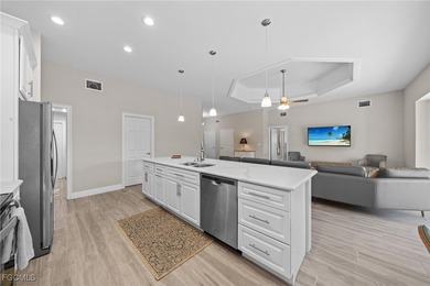 Waterfront Pool Home SW Cape Coral! This newer construction home on Palmetto-Pine Country Club in Florida - for sale on GolfHomes.com, golf home, golf lot